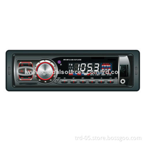 Car MP3 Player,1 Din Deck-less USB/SD Auto-radio, RCA Output, Supports MP3/WMA